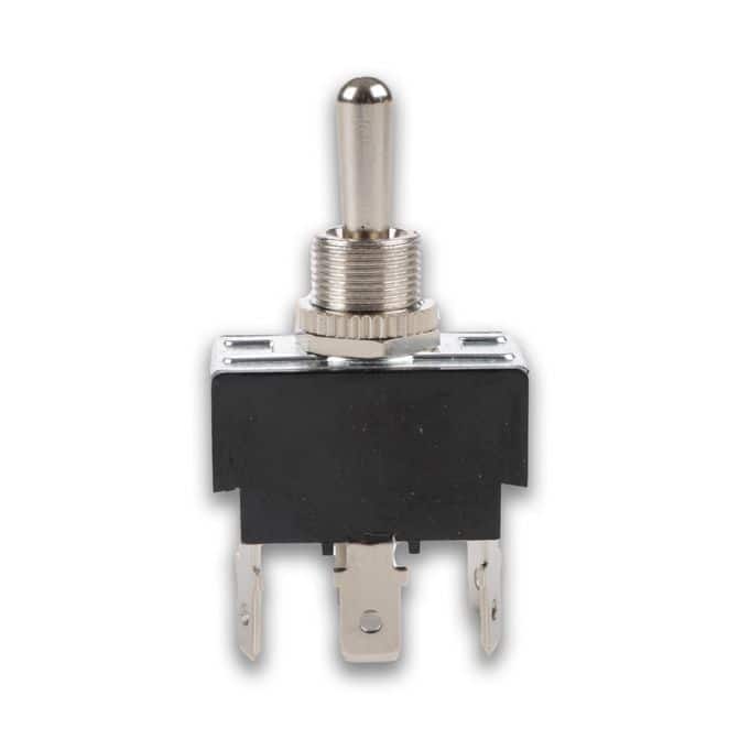 Heavy Duty On-Off-On Toggle Switch, DPDT 55019BP | FleetPride